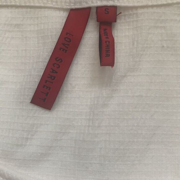 𝅺🌟LOVE Scarlett Split Hem Ruffle Sleeves Top🌟 - Picture 7 of 12